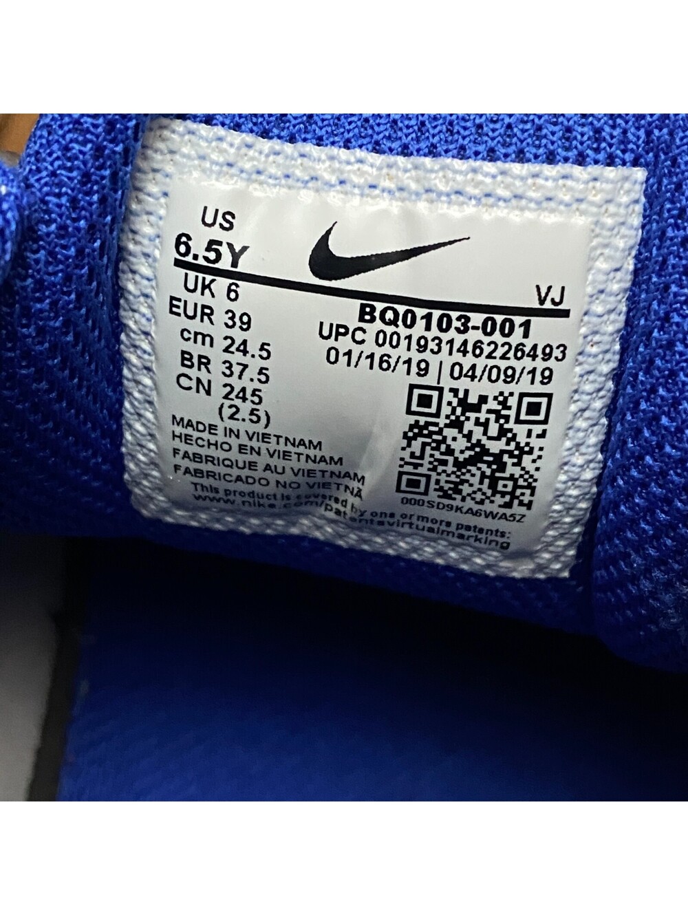 Nike Air Max 270 React Shoes Youth Size 6.5 Y Multi Bauhaus Sneakers BQ0103-001 - Picture 11 of 15